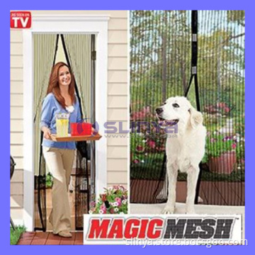Hands Free Screen Door Magic Mesh Keep Fresh Air in Bugs out Great for Pets (SL-672)